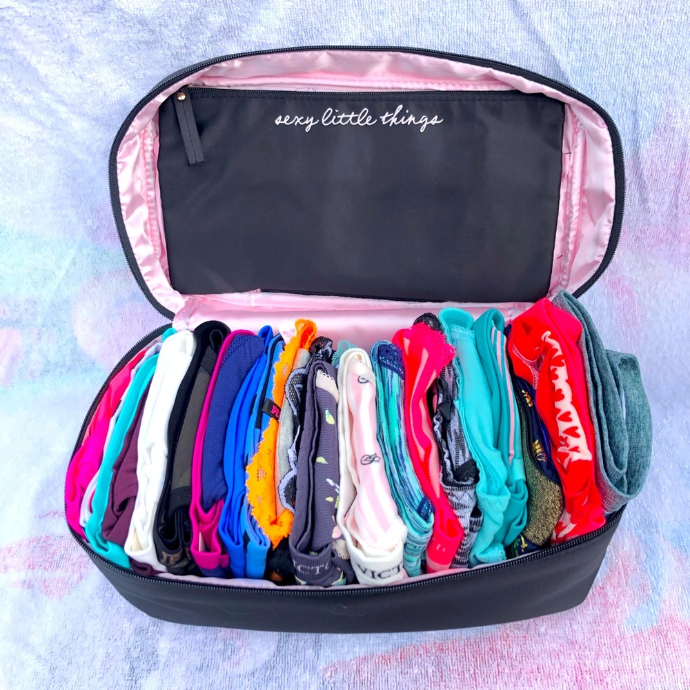 Only a few left! Victoria’s Secret Panties & Carrier! - Picture 1 of 2